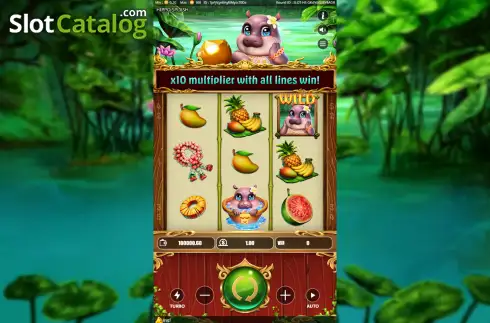 Скрин2. Hippo Splash слот