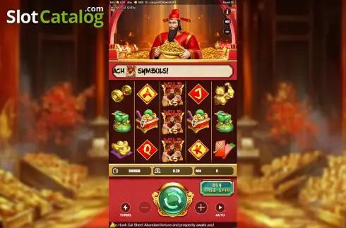 Скрин2. Hunk Cai Shen слот