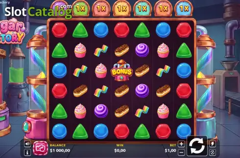 Скрин2. Sugar Factory слот