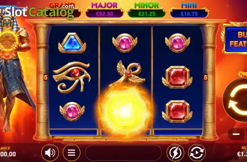 Скрин2. Voltage Blitz King Ra слот