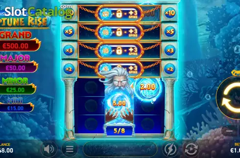 Скрин3. Voltage Blitz Neptune Rise слот