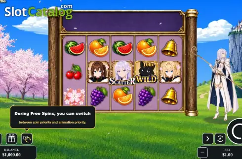 Скрин2. Fortune Battle слот