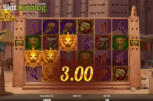 Скрин3. The Golden Lion слот