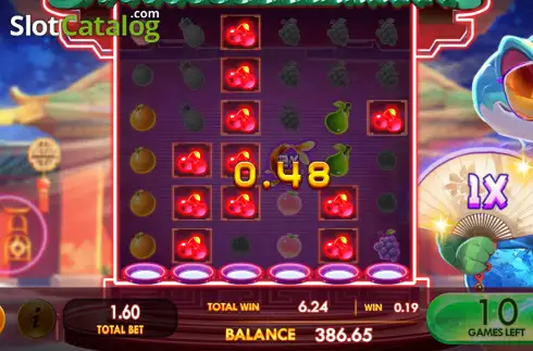 Скрин3. Slithering Riches слот