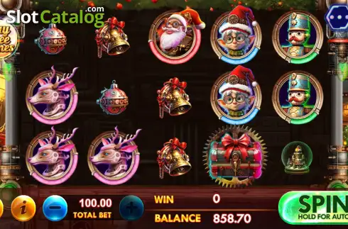Скрин2. Santa's Payday слот