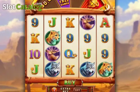 Скрин2. Buffalo Gold Jackpot Wheel слот