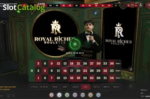 Скрин2. Royal Riches Spanish Roulette слот