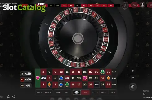 Скрин3. Royal Riches Spanish Roulette слот