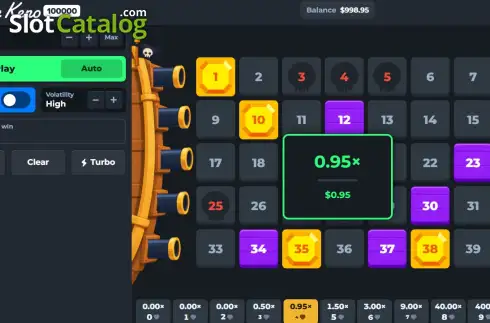 Скрин3. Pirate Keno 100000 слот
