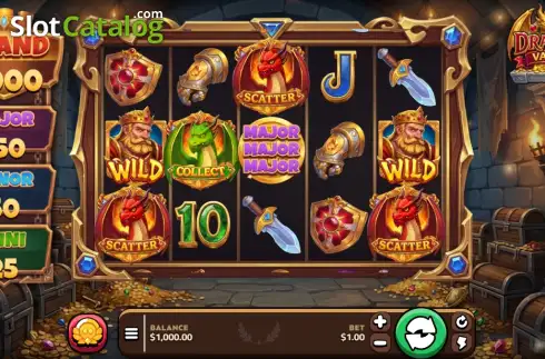 Скрин2. Dragon Vault слот