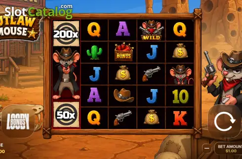 Скрин2. Outlaw Mouse слот
