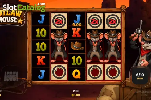Скрин3. Outlaw Mouse слот