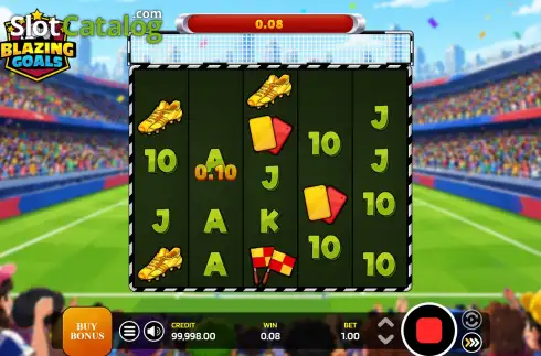 Скрин3. Blazing Goals (Lucky Monaco) слот