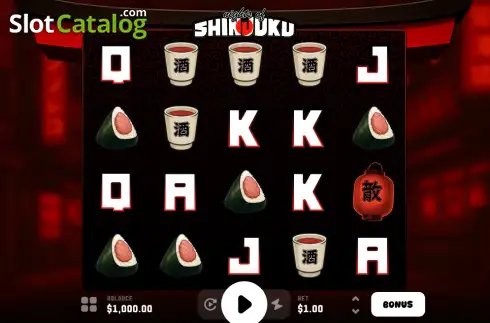 Скрин2. Nights Of Shinjuku слот