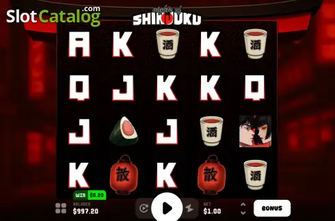 Скрин3. Nights Of Shinjuku слот