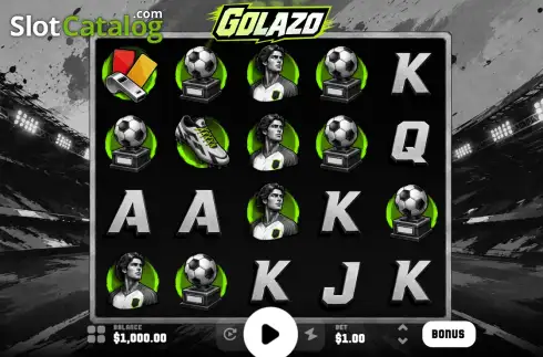 Скрин2. Golazo слот