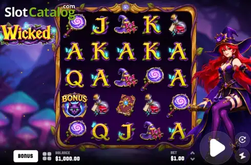 Скрин2. Wicked (MadLab Gaming) слот