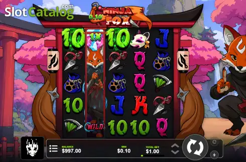 Скрин3. NINJA FOX слот