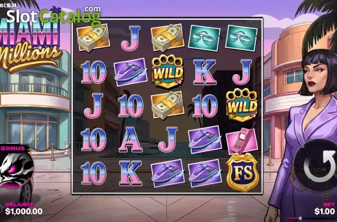 Скрин2. Miami Millions слот