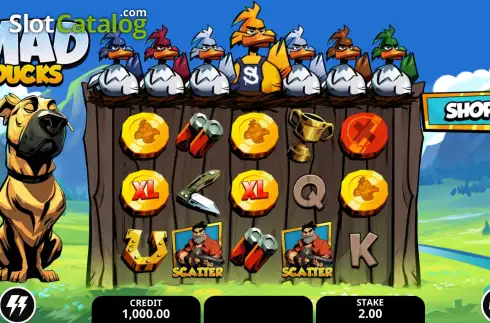 Скрин2. Mad Ducks слот