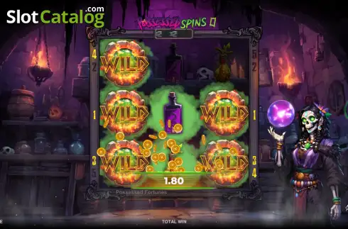 Скрин3. Possessed Fortunes слот