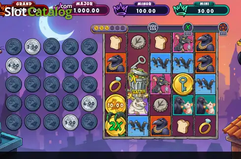 Скрин2. Rats vs Ravens Coin Grid слот