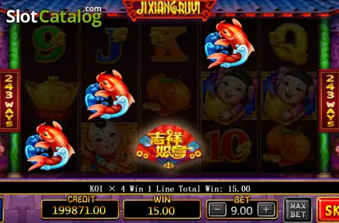 Скрин3. JiXiangRuYi слот