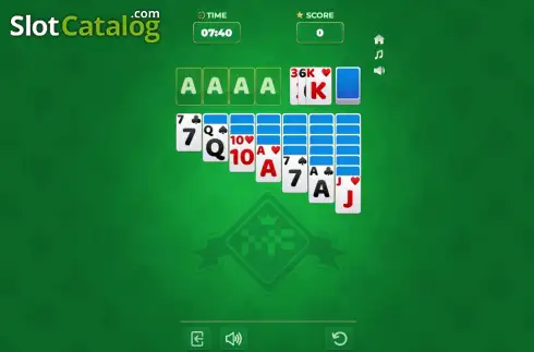 Скрин3. Mega Solitaire слот