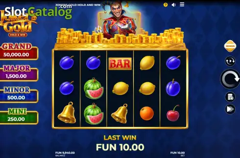 Скрин2. Joker's Gold слот