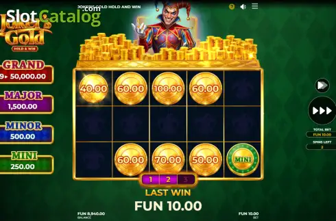 Скрин3. Joker's Gold слот