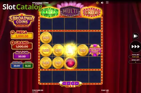 Скрин3. 3 Broadway Coins слот