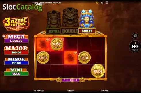 Скрин3. 3 Aztec Totems слот