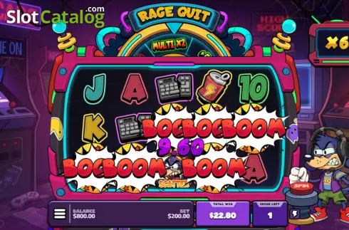 Скрин3. Rage Quit слот