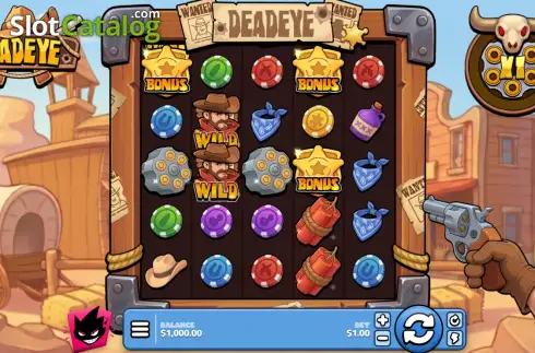 Скрин2. Deadeye (Meta Gaming) слот