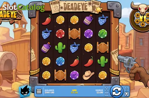 Скрин3. Deadeye (Meta Gaming) слот