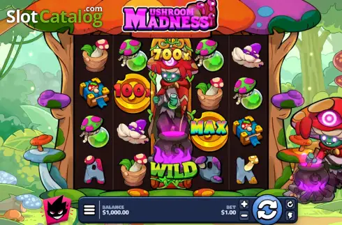 Скрин2. Mushroom Madness слот