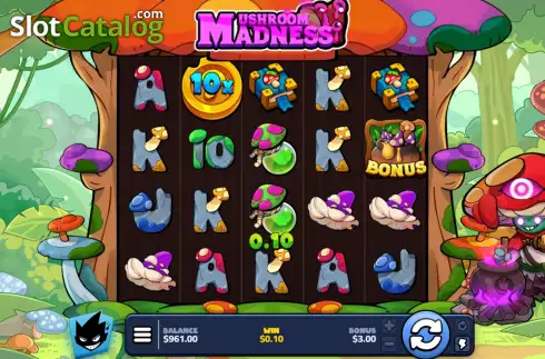 Скрин3. Mushroom Madness слот