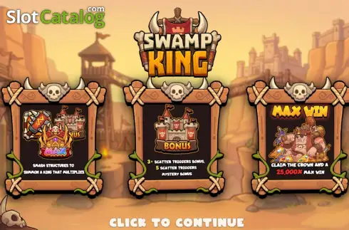 Скрин2. Swamp King слот