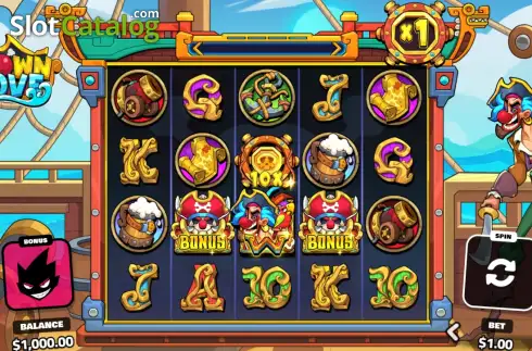 Скрин2. Clown Cove слот