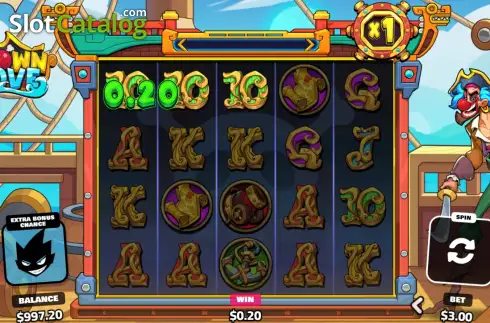 Скрин3. Clown Cove слот