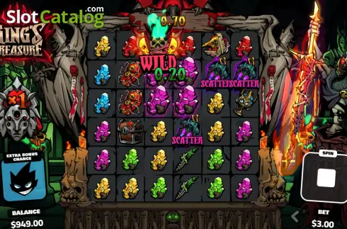 Скрин3. Kings Treasure (Meta Gaming) слот