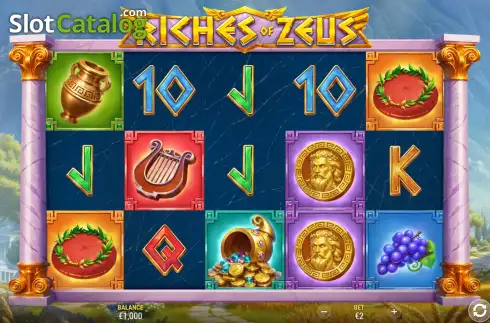 Скрин2. Riches of Zeus слот