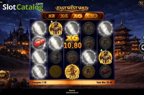 Скрин3. East West Wilds слот