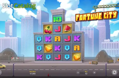 Скрин2. Fortune City слот