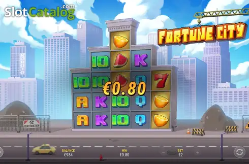 Скрин3. Fortune City слот