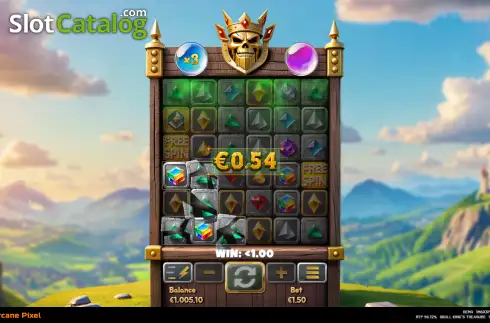 Скрин3. Skull Kings Treasure слот