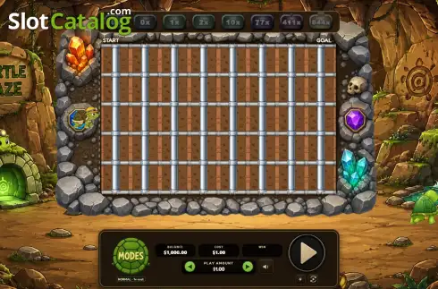 Скрин2. Turtle Maze слот