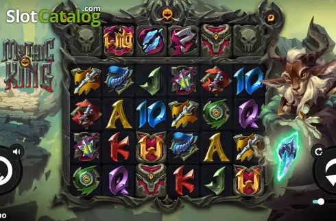 Скрин2. Mythic King слот