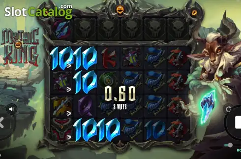 Скрин3. Mythic King слот
