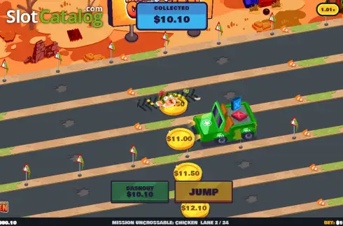 Скрин2. Mission Uncrossable Chicken слот